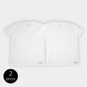 Confira ➤ Kit De 2 Camisetas Calvin Klein Básicas Masculina ❤️ Preço em Promoção ou Cupom Promocional de Desconto da Oferta Pode Expirar No Site Oficial ⭐ Comprar Barato é Aqui!