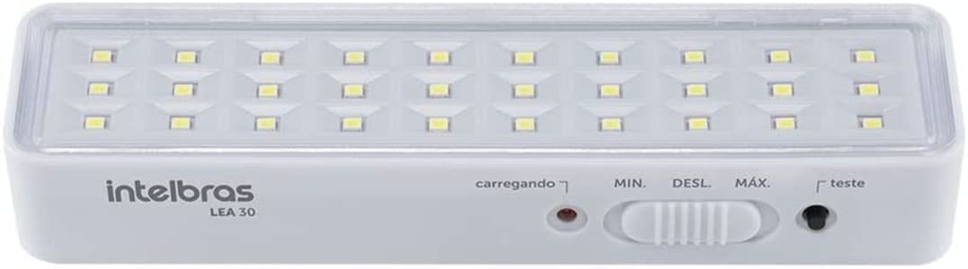 Luminária De Emergência Autônoma Intelbras LEA 30 Branco