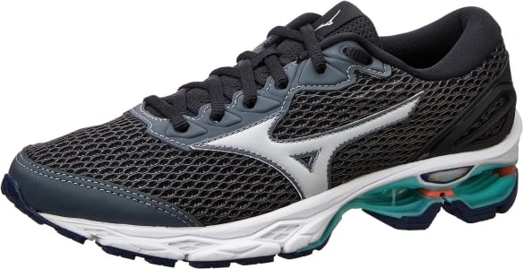 Tênis Mizuno Frontier 13 Unissex Preto/Verde