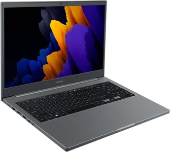 Notebook Samsung i5-1135G7 8GB SSD 256GB Intel Iris Xe Graphics Tela 15.6" FHD - NP550XDA-KH2BR