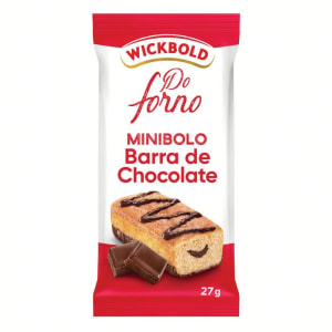 Minibolo do Forno Barra de Chocolate WB 27g