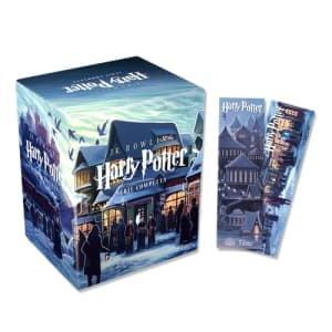 Coleção Harry Potter - 7 Volumes (português) Capa Comum + Marcador Exclusivo - 1ª Ed.