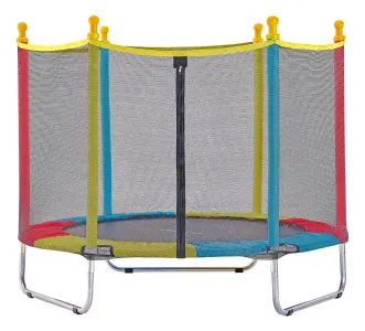 Cama Elástica Infantil Pula Pula Trampolim 1,40m + Rede