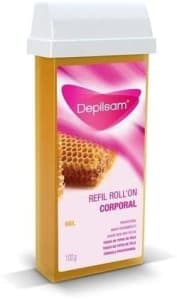 Cera Refil Roll-On Mel Caixa , Depilsam, 100g