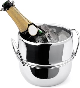 Balde Para Champagne 4L Alças Niqueladas – Forma Inox