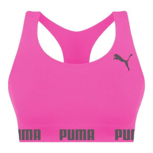 Top Nadador Sem Costura Esportivo Com Elástico Academia Fitness Puma - Top Esportivo - Magazine {{route.pmdStoreName}}Logo LuLogo Magalu