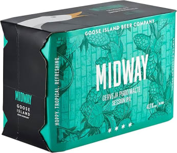 Pack de Goose Island Midway LT Sleek 350ml, 8 Unidades