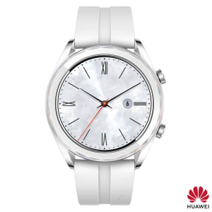 Smartwatch GT Ella-B19P Huawei Inox com 1,2'', Pulseira de Silicone, Bluetooth e 128MB