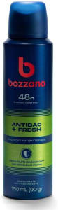 3 Unidades — Desodorante Aerossol Fresh Bozzano 150ml