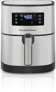 Fritadeira Sem Óleo AIR FRYER DIGITAL Hamilton Beach 5.0L 110v Cinza, 1700W - 35051