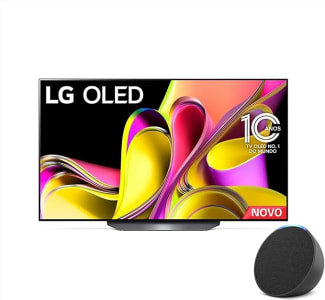 Smart TV 55" 4K LG OLED55B3PSA + Echo Pop | Smart speaker compacto com som envolvente e Alexa | Cor Preta