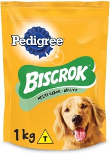 PEDIGREE Biscoito Pedigree Biscrok Para Cães Adultos Multi 1 Kg