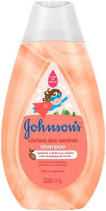 10 Unidades - Shampoo Johnson's Baby Cachos Definidos - 200ml