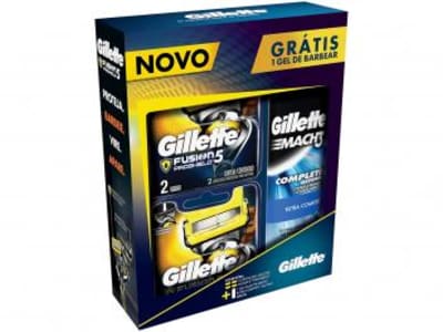 Kit Aparelho de Barbear Gillette Proshield - 2 Peças - Magazine Ofertaesperta