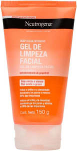 Neutrogena Gel De Limpeza Facial Deep Clean Intensive Grapefruit, 150g