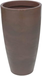 Vasart Malta Vaso de Flores Cone, Leve Em Polietileno, 43x76cm (Disponível Em 2 Cores)