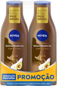 Kit 2 Hidratantes Nivea Cuidado Intenso - 400ml