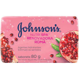 Sabonete em Barra Johnson's Nutri Spa Renovadora Romã 80g