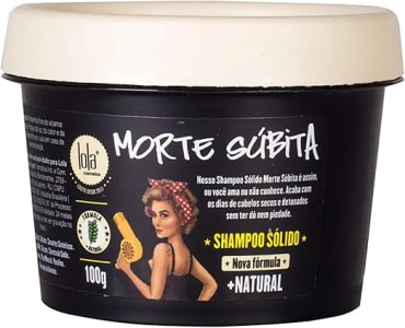 Lola Cosmetics Shampoo Sólido Morte Súbita 100G