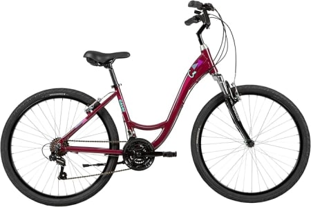 CALOI Bicicleta Ceci Aro 26, 21 Velocidades, Vinho