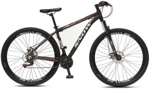 Bicicleta Aro 29 Snow 21v Shimano Quadro 17 Alumínio Preto Colli 