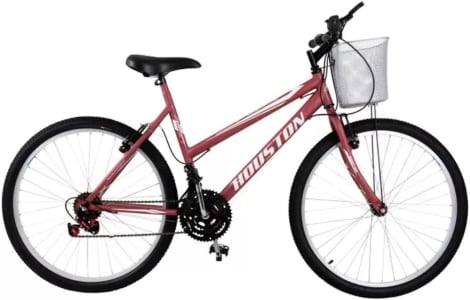 Bicicleta Houston Foxer Maori Aro 26 Vermelho Fosco