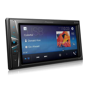 Som Automotivo Pionner MVH-G218BT Preto Tela de 6.2" Bluetooth USB