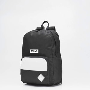  Mochila, Duo Italy, Fila, Unissex, Preto/Branco 