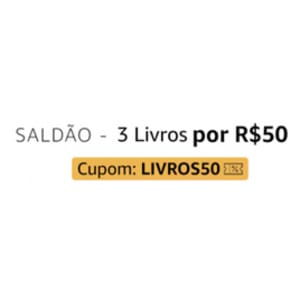 Saldão: 3 Livros por R$50,00 na Amazon!