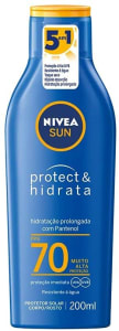 Protetor Solar Nivea Sun Protect & Hidrata Fps70 200ml