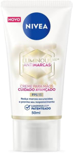 Nivea Luminous 630 Creme Para Mãos Antimanchas Escuras Avançado (50 Ml)