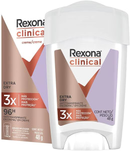 Desodorante Antitranspirante Rexona Feminino Clinical Extra Dry 48G