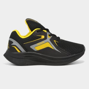 Tênis Infantil Kappa Flex Masculino - Preto+Amarelo