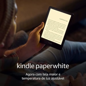 Kindle Paperwhite 11ª Geração 16GB Tela 6.8" com Wi-Fi e Iluminação Embutida