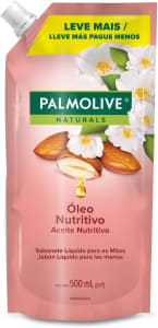 10 Unidades — Refil Sabonete Líquido Palmolive Naturals Camélia E Óleo De Amendôas 500Ml