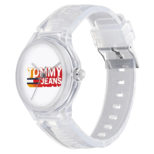 Relógio Tommy Jeans Feminino Borracha Transparente 1720027