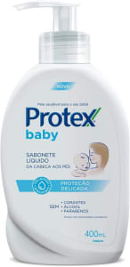 Sabonete Líquido Baby Da Cabeça aos Pés 400ml - Protex