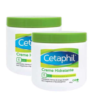 Kit com 2 Unidades de Cetaphil Creme Hidratante 453g