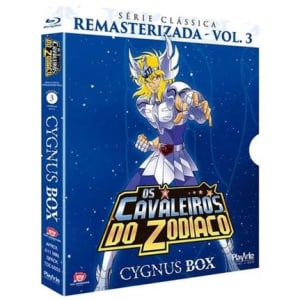 Blu-ray Os Cavaleiros do Zodíaco: Cygnus - Série Clássica Remasterizada Vol 3 - 3 Discos