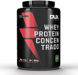 DUX HUMAN HEALTH - Whey Protein Concentrado - 20g de Proteínas por Porção - Suplementos Naturais, Suplementação Treino Academia, Ganho Muscular Hipert