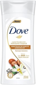 2 Unidades Dove Loção Hidratante Corpo Manteiga Karite 200ml