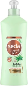 10 Unidades Creme para Pentear Seda By Rayza Babosa + Óleos - 300ml Cada