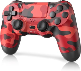 Controle Sem Fio Camuflado Compatível Com PS4/PC, Genérico