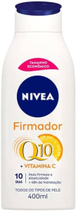 2 Unidades Hidratante Desodorante NIVEA Firmador Q10 + Vitamina C Todos os Tipos de Pele 400ml, Nivea