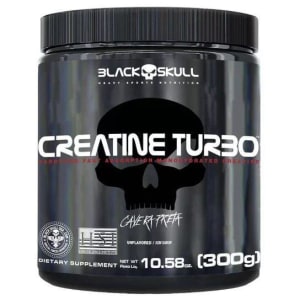 Creatine Turbo 300g Black Skull - Creatina - Magazine {{route.pmdStoreName}}Logo LuLogo Magalu