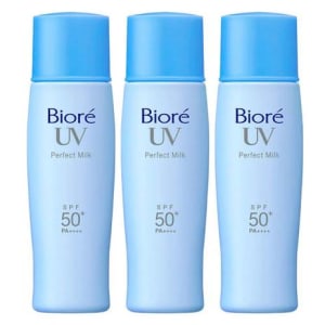 Kit Três Protetores Solares Bioré Uv Perfect Milk