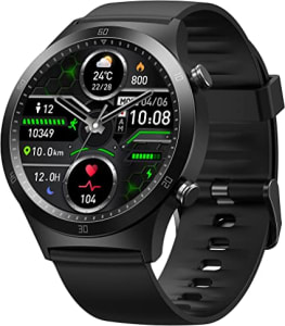 Tranya S2 Smartwatch, Relógio inteligente IPX68, Bluetooth 5.3