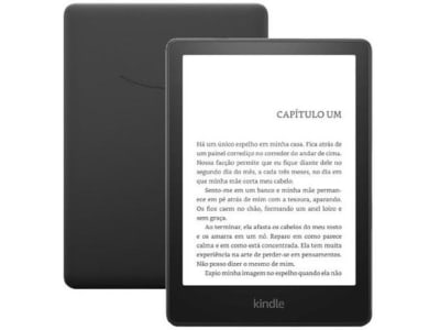 Kindle Paperwhite 11ª Geração Kindle Tela 6,8” - 8GB Wi-Fi à Prova de Água Preto - Magazine Ofertaesperta