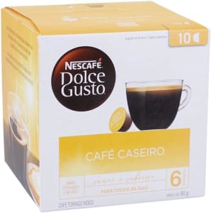 Cápsulas Dolce Gusto Café Caseiro - 10 Unidades