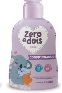 10 Unidades — Condicionador Zero a Dois Bebê 250ml